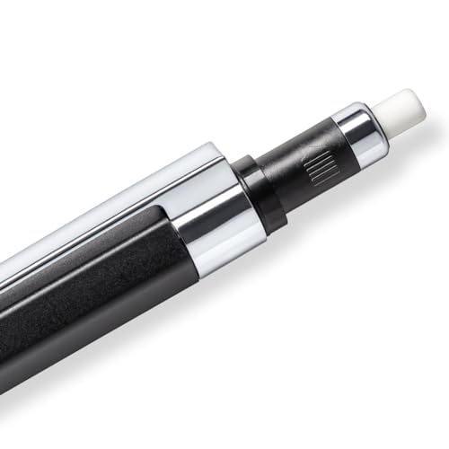 STAEDTLER graphite Druckbleistift 778, schlanke Sechskantform, Linienbreite 0.5 mm, transparente Minendose aus Kunststoff, auf Blisterkarte, 7785ABK25D