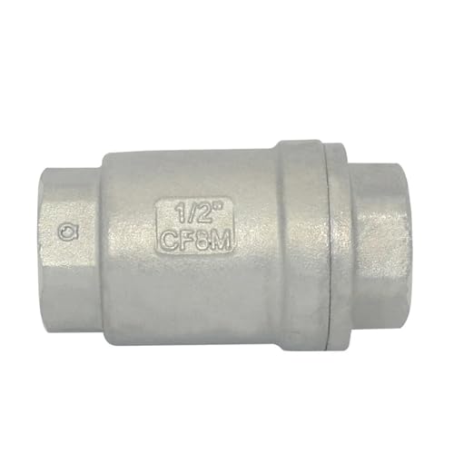 Válvula antiretorno de acero inoxidable H12 para solucionar descebado de bomba 5