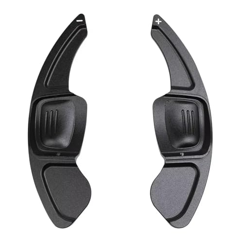 �Ԃ̃p�h���V�t�g Compatible With For Touareg 2019-2022 For Passat 2018-2022 For C-TREK 2017-2020 �Ԃ̃X�e�A�����O�z�C�[���V�t�g�p�h�������M�A�p�h���ƌ݊���������܂�(Blac