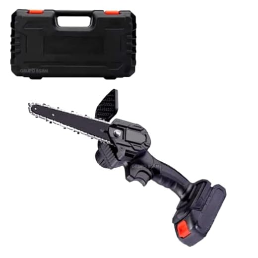 Mini Motoserra A Bateria Recarregavel Serra Elétrica Bivolt Cortar Lenha Madeira Marcenaria Ferramenta Bancada Artesanato Pequena