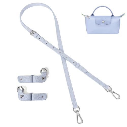 Purse Strap Leather Purse Crossbody Adjustable Shoulder Strap for Suitable for Long Champ Handbags
