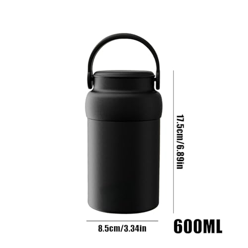 Termo para comida de 600ml de acero inoxidable para llevar el almuerzo al trabajo 6