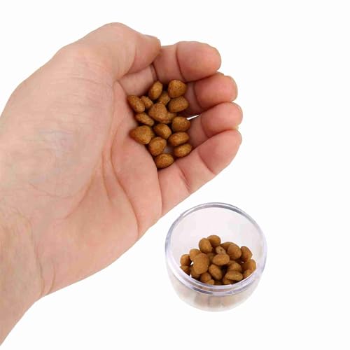 Lançador de guloseimas para animais de estimação, lançador portátil de alimentos, dispensador de gul