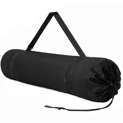 WELIDAY Camp Chair Replacement Bag Outdoor Folding Chair Carrying Bag with Shoulder Strap Heavy Duty Chair Bag 48 inches(Black)