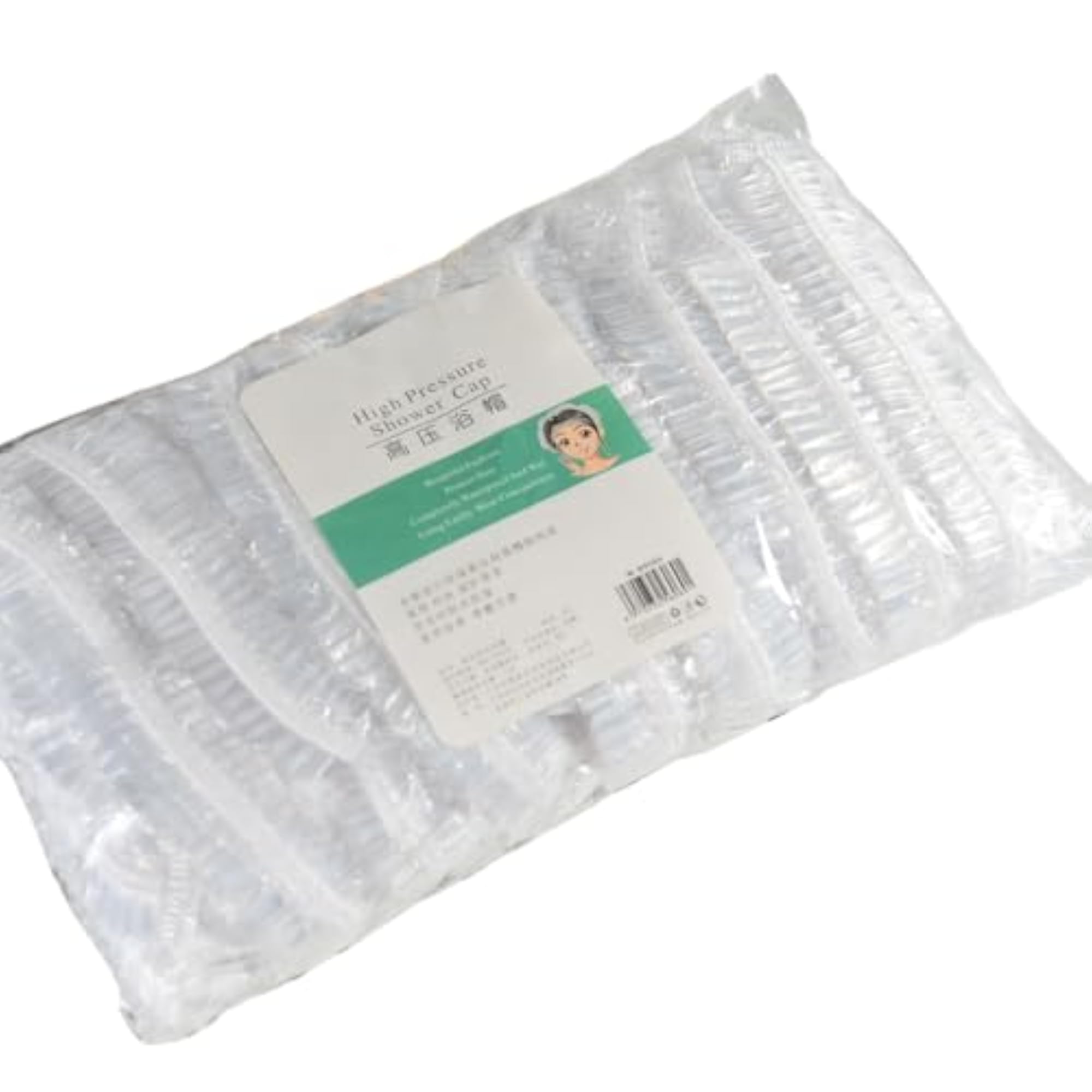 Extra Large Waterproof Bath Shower Caps, 100 Pieces