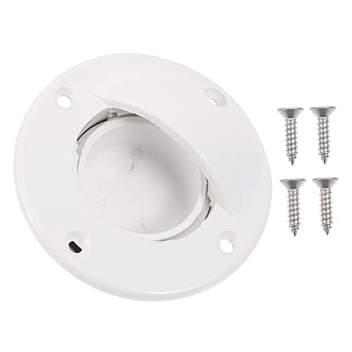 TOYANDONA 1 Juego Válvula De Salida De Cabina Bote Montar Imbornal Universal Drenar Tapón De Drenaje De De Pvc Enchufes Para Enchufe Marino Abdominales