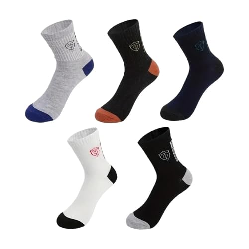 Chaussettes mi-mollet homme respirantes et confortables automne hiver