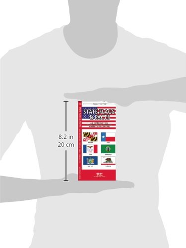 State Flags & Facts: A Folding Pocket Guide to State Flags, Symbols, Mottos & Nicknames (Nature Observation North America) - Image 4