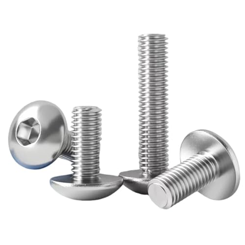 Vis six pans creux M5 inox 304 pour liaison mécanique et boulon treillis