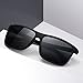 KWHZXGYY Sunglasses Men Polarized Sunglasses for Mens and Womens,Black Retro Sun Glasses Driving Fishing UV Protection