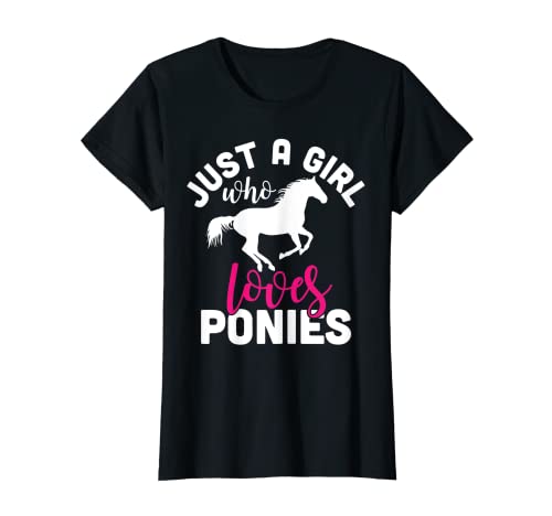 Just A Girl Who Loves Ponies T-Shirt