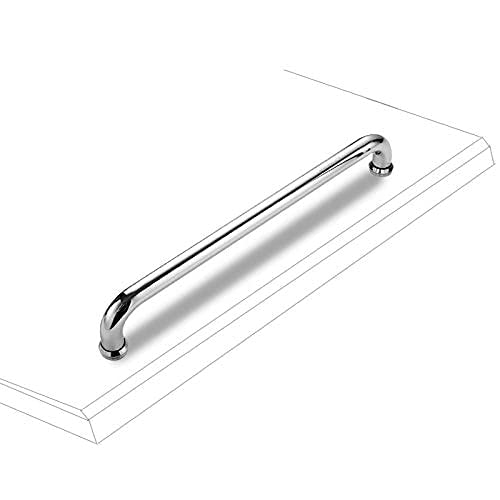 Poignée de porte de chambre en inox de 19,4 pouces pour sublimer votre intérieur
