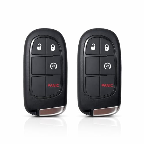 2-Pack Smart Key Fob Replacement Fits for Dodge Ram 2013-2018