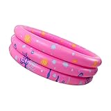 NESTINGHO 1 Pc Alberca Juguetes para Jugar Aire Libre para Niños Piscina Inflable Piscina De Agua Inflable Juego Infantil Inflables Inflar Piscinas Lounge Rosa De Polivinilo