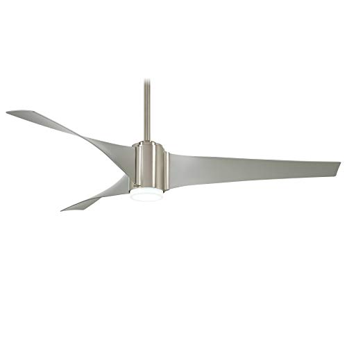 Minka-Aire 60 LED CEILING FAN,Brushed Nickel/Silver