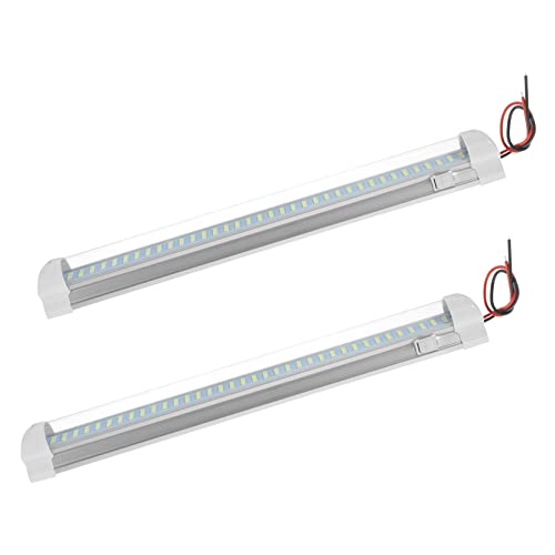VINTORKY 12v Led Strip Lights Car Interior Lights 2 Pack Led Lights for Truck Bed Ceiling Rv Trailer Lights