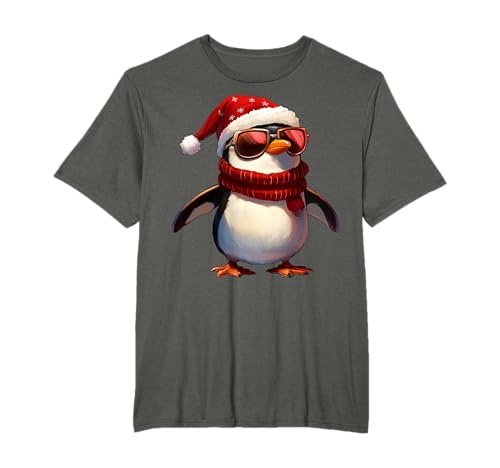 Pinguine Weihnachten / Weihnachtsmann Pinguin T-Shirt