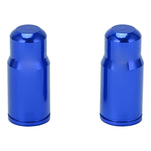 1 Par Tapas de Válvula para Bicicleta, Azul miniatura 1