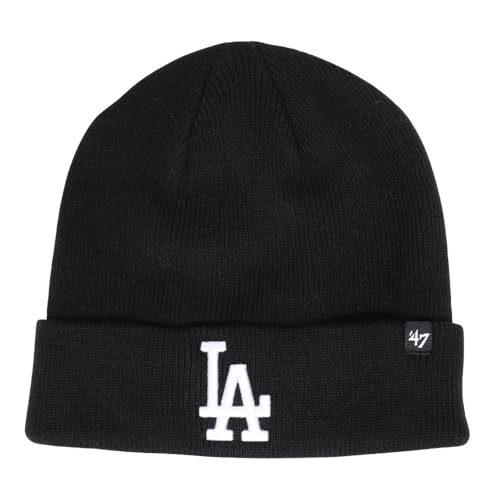 フォーティーセブンブランド('47brand) ’47BRANDフォーティーセブン ニット帽 カフニット MLB LAブラック FREE 47A-CFKN-B-RKN12ACE-BKG