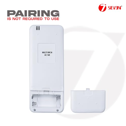 Image of 7SEVEN Compatible Godrej Ac Remote GYKQ-52 Model 145 with ECO Hotkey Suitable for Split and Window Air Conditioner Recommend to Match Exisiting Remote Control Key by Key