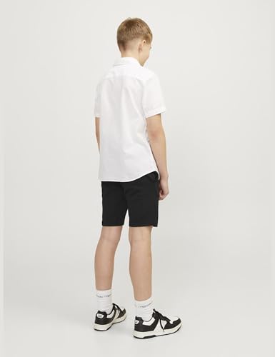 Jack & Jones Jpstswift Short de survêtement AUT Sn JNR pour garçon, Noir, 140