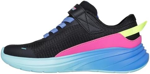 Skechers WAVE 92 IMARA LITE 303571L BKMT Kız Çocuk Spor Ayakkabı Siyah 28 EU - Görsel 1