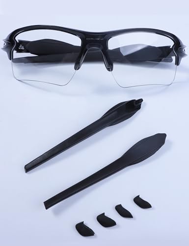 Image of Replacement Nose Pads Ear Socks Rubber Kits for Oakley Flak 2.0 OO9295 /Flak 2.0 XL OO9188 /Flak 2.0 Asian Fit OO9271