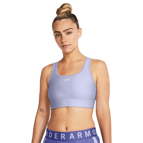 Image of Under Armour Women's Crossback Longline Mid Impact Sports Bra
