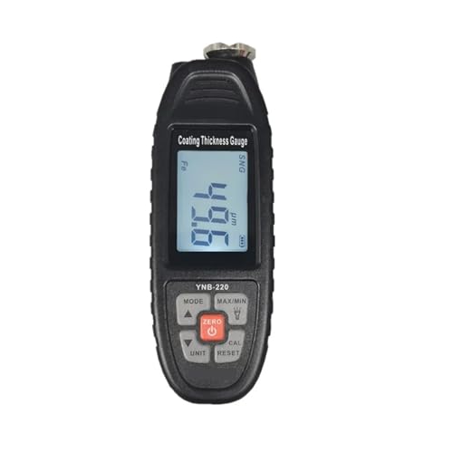 Medidor de espesor de pintura para auto con pantalla LCD
