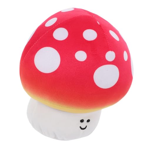 Abaodam Cojín Decorativo De Peluche Forma De Seta Almohada De Hongo Suave para Abrazar para Decoración De Hogar o Obsequio De Cumpleaños