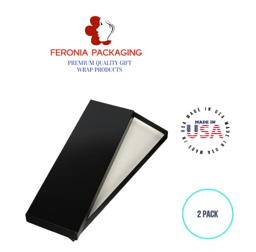 Feronia Packaging Gift Wrap Tie Boxes 14 X 4 1/2 X 3/4 Inch thumb #3
