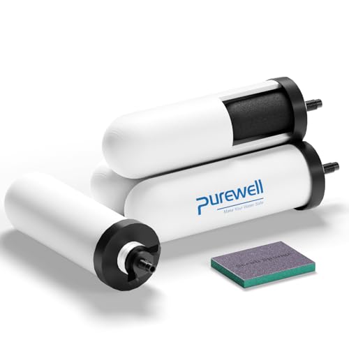 Purewell PF-4 Ceramic 3-Stage Purification Elements (4 Pack, K Series)
