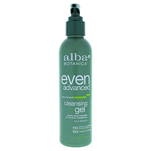 Alba Botanica Even & Bright Cleansing Gel, 6 Oz (Packaging May Vary)