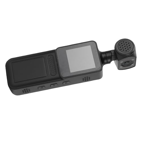 Cámara de acción 4K con lente giratoria de 180° Naroote y clip de sujeción estable 7