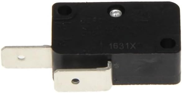 Primer pla view of the Generico Black Microswitch