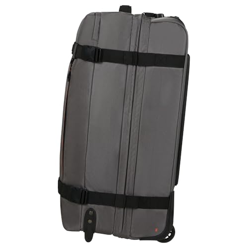 American Tourister Duffel Bag with 2 Wheels, Grey (Dark Grey), M (68 cm-84 L)3