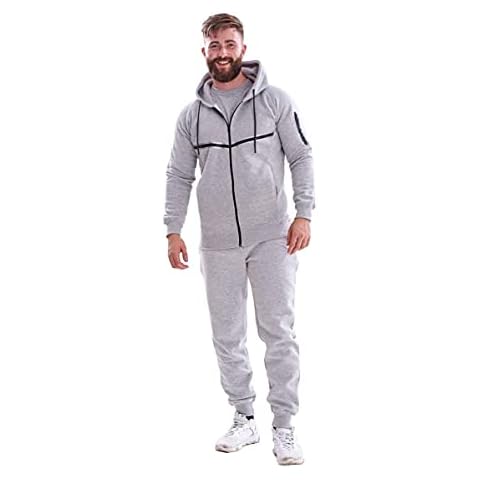 Malay Men's Hooded Fleece Jogging Tracksuit Cover