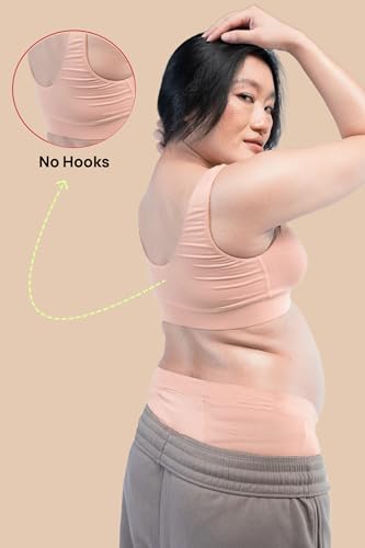 Image of &Circus Maternity Bra | Nursing Bra for Women | Pull Down Feeding Bra | Non Padded Bra for Women Slip On | Tencel Micromodal