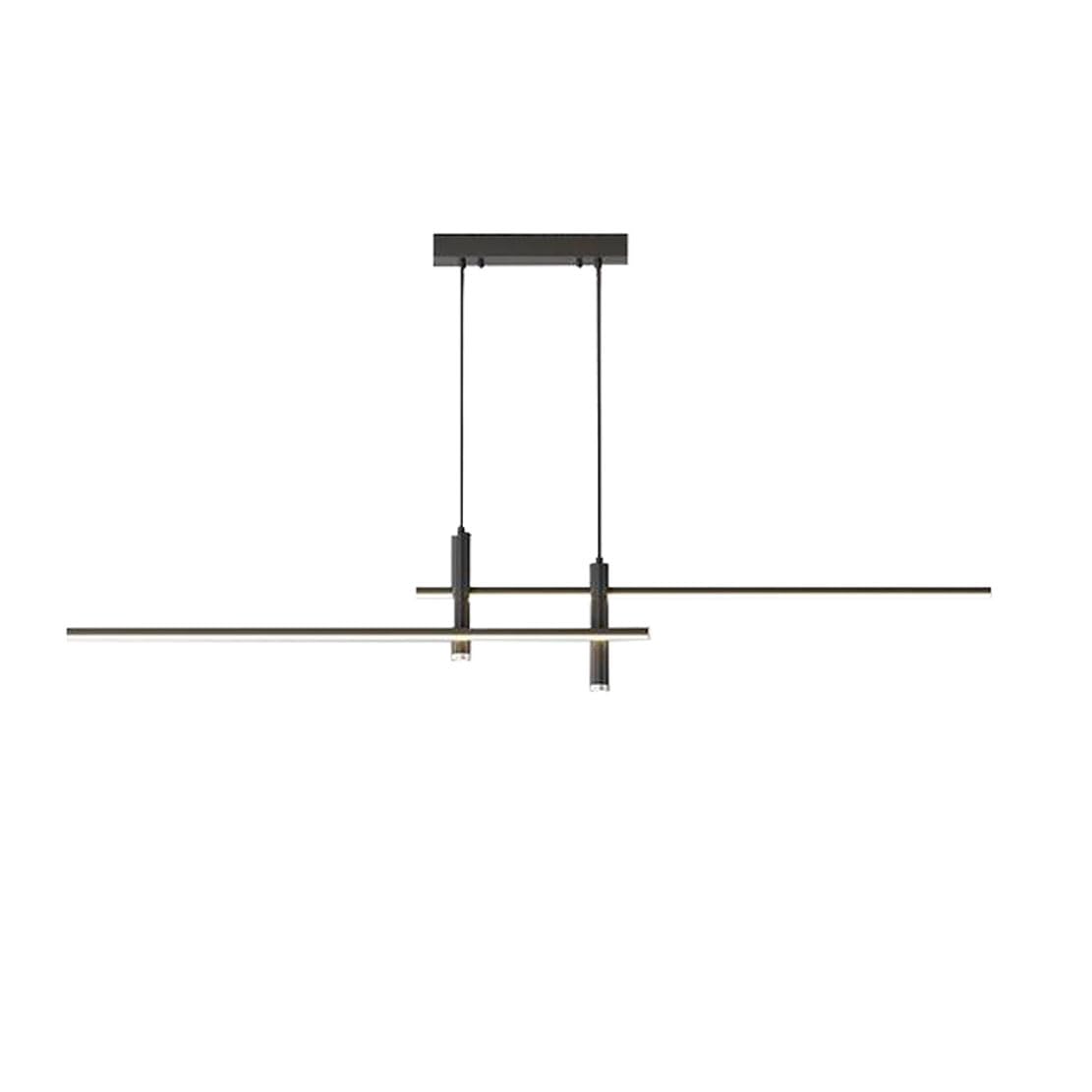 CSXSXAUO Modern LED Chandelier Pendant Light for Dining Room, 26W Dimmable 3000K/4500K/6000K, Stylish Hanging Lamp Fixture, Elegant Home Lighting Solution