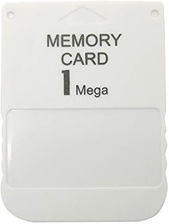 Gamer Gear 1MB PS1 15 Block Memory Card (PlayStation 1, PS One, PSX, PS2) Grey