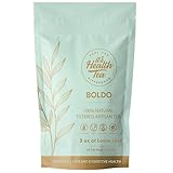 Boldo Herbal Tea — Traditionally Used for Digestive Comfort & Healthy Bile Flow | 35 Filtered Tea Bags Included | Caffeine-Free, Gluten-Free | 3 oz Loose Leaf