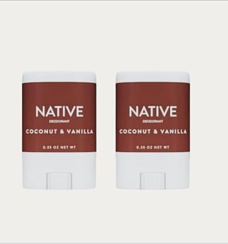 Native Deodorant Mini Travel Size Coconut & Vanilla - pack