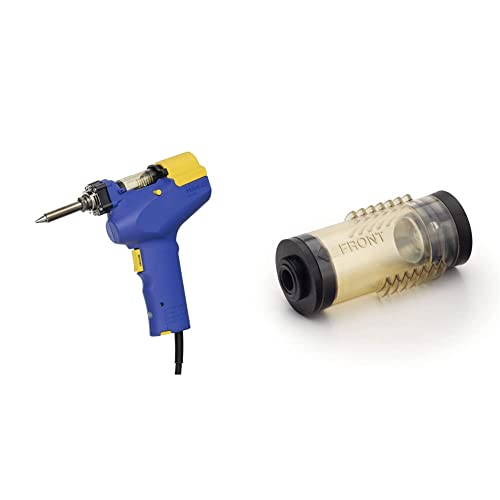白光(HAKKO) ダイヤル式温度制御はんだ吸取器 ハンディタイプ 2極接地型プラグ FR301-82 & フィルターパイプ組品 FR-301/FR-4103用 B5185【セット買い】