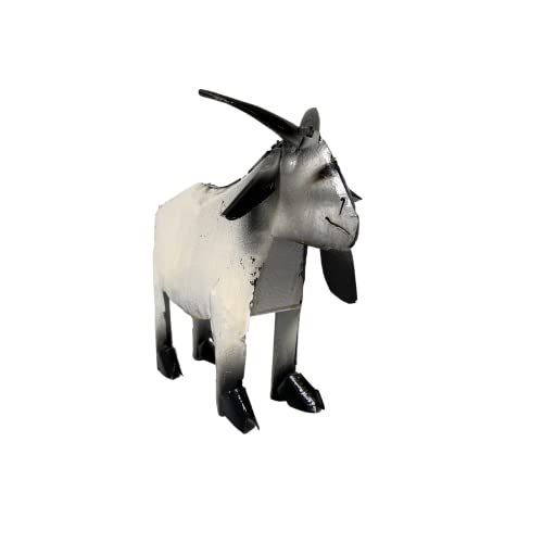 Rustic Arrow Goat For Decor, 3 By 9.5 By 7.5-Inch, White #TOP4