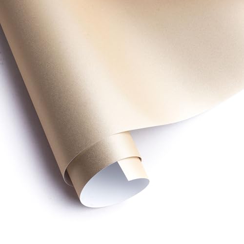 Image of Itsy Bitsy Vinyl Shimmer Gold 12inch X 2ft 1 Roll | for Home Kitchen Countertop, Cabinet Furniture, Oil Proof, Table Top, Wall, Car Wrap Sheet, Wallpaper, Waterproof Vehicle Sticker