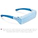 Red Light Therapy Glasses 670nm - Supports Eye Comfort & Visual Wellness, Wearable Red Light Therapy Glasses - UV-Free LED Light, Helps Relieve Eye Fatigue (Red Light)