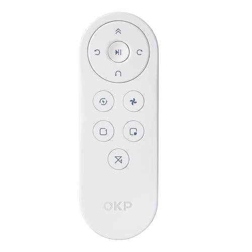 OKP Robot Vacuum Cleaner Remote Control, Compatible with K5/K5P Models, Also Compatible with Lefant Robot Vacuums M210, M210B, M210P, M310, M310 Ultra, M320