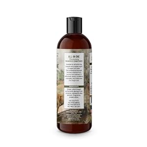 Moisturizing shampoo  conditioner | plant based soothing formula for shining and hydrating dog coats 12 fl oz   cucciolini doodles