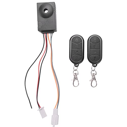 Swiixxer Ebike Alarm System Dual Fernbedienung 36V 48V 60V 72V Alarm ZubehöR Universal Wasserdicht Fahrrad