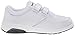 New Balance womens 813 V1 Hook and Loop Walking Shoe, White, 8.5 Wide US